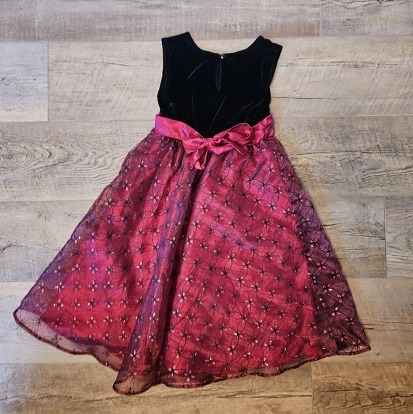 Girls Beri Blue formal dress size 8 - Picture 2 of 4